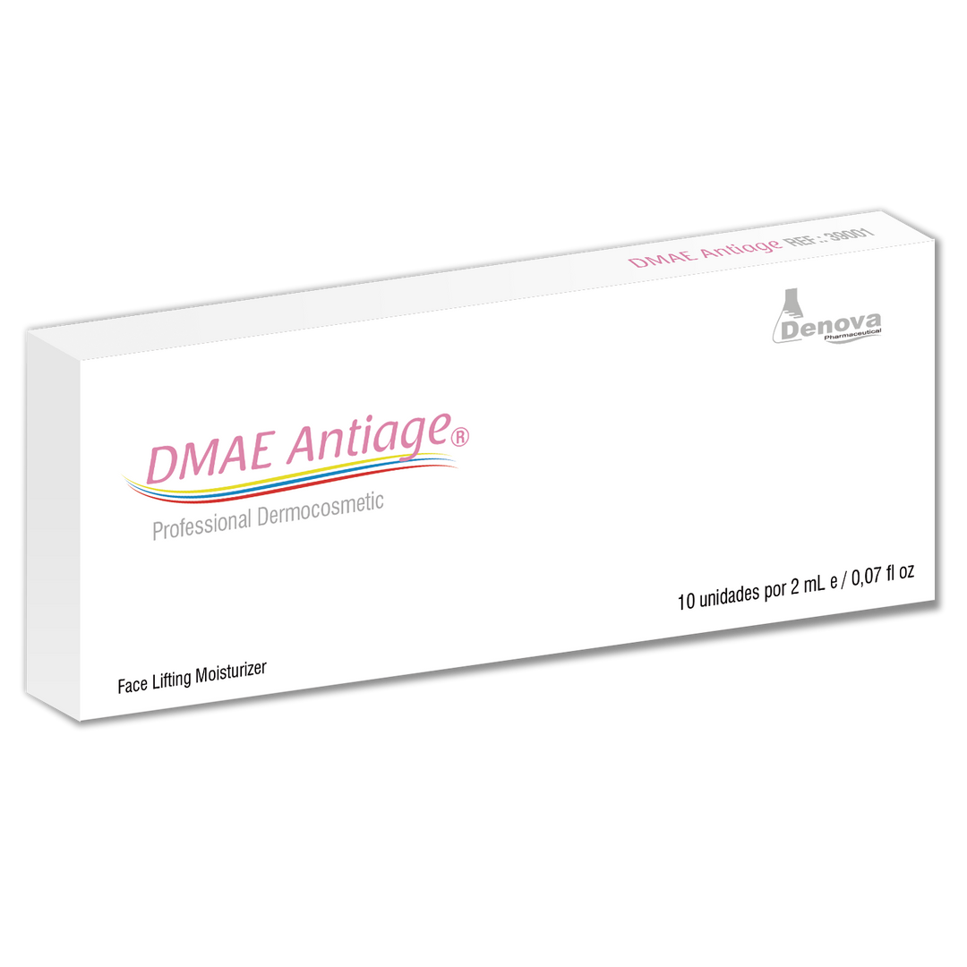 DMAE Complex By Denova Regenerating Anti-Aging Face Serum. Lifting Effect - 10Amp X 2ml
