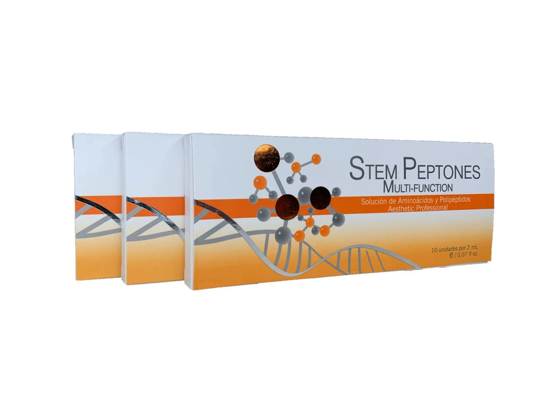 Stem Peptones Multi-Function - Solución De Aminoácidos Y Polipéptidos - 10Amp x 2ml