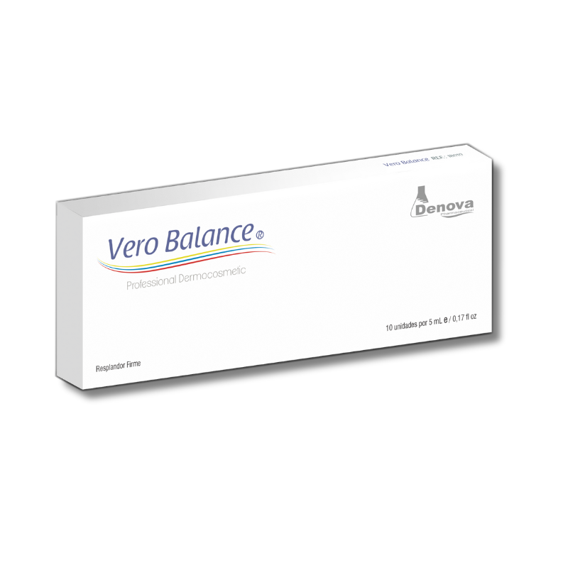 Vero Balance (antes MODEL UP) By Denova - Solución Reafirmante - Producción de Colágeno -10Amp x 5ml