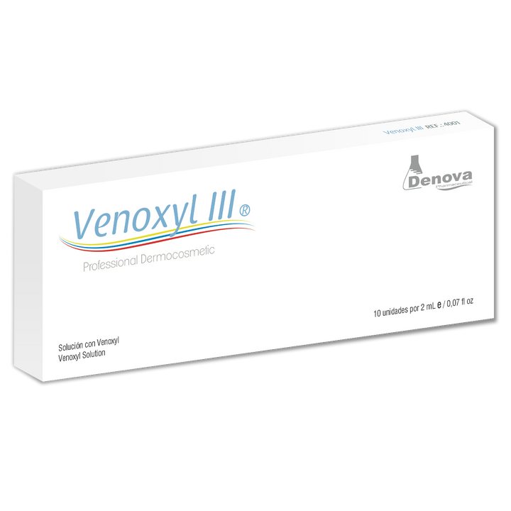 Venoxyl III Ampollas by Denova para el Cuidado de las piernas - Varices, Flebitis - 10Amp x 2ml