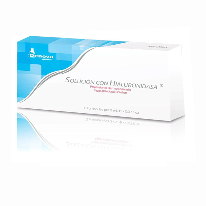 Solución con Hialuronidasa By Denova - Curación de cicatrices - 10Amp x 2ml