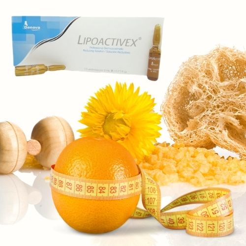 LipoActivex Reductor Corporal - Alcachofa, L-Carnitina, Silicio Orgánico, Fosfatidilcolina - 10Amp x 5 ml