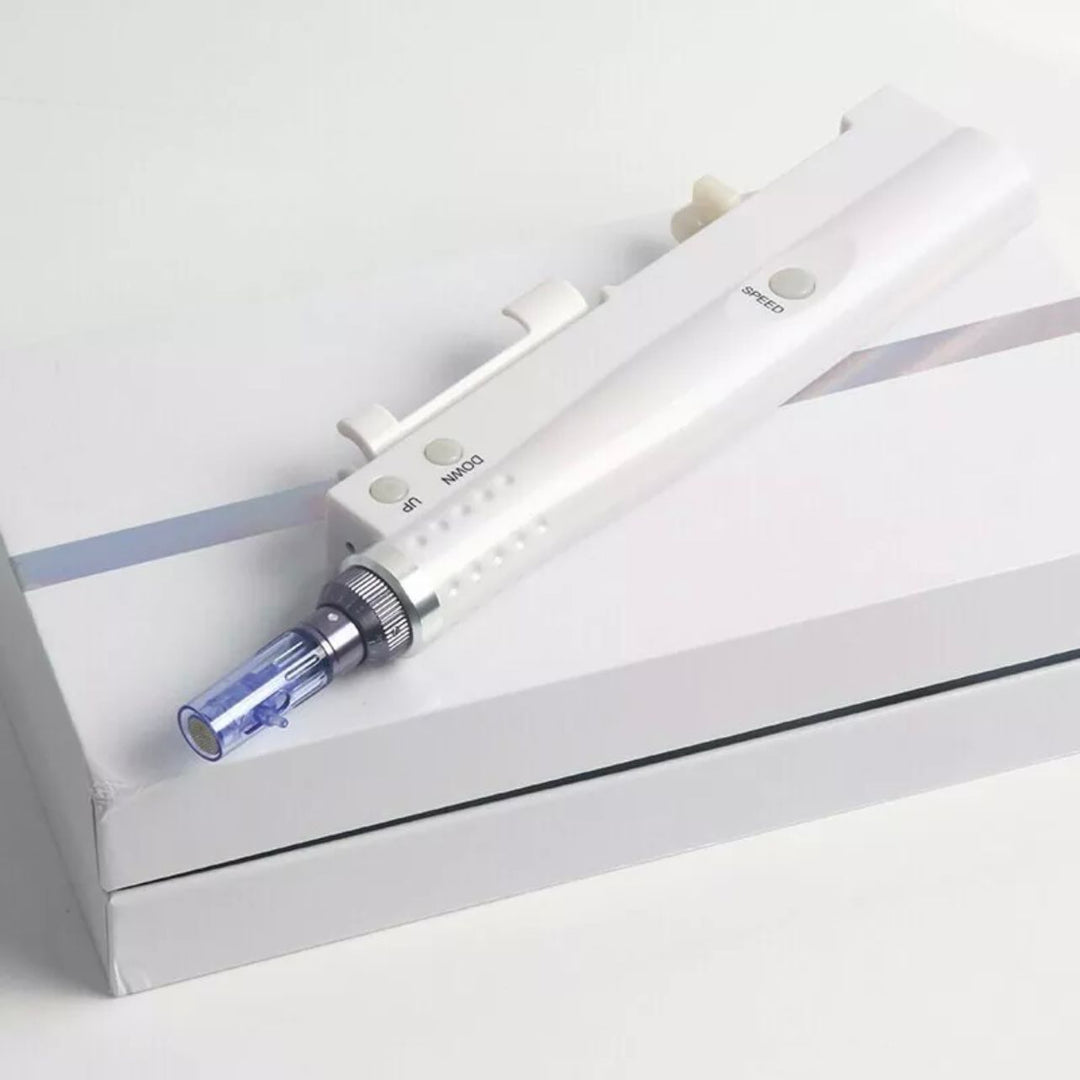Microneedle Pen Plus Electric Wireless Professional Antiaging Facial Skincare Mesoterapia