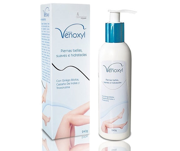 Venoxil Cream for varicose veins, spider veins and tired legs - Ginkgo Biloba