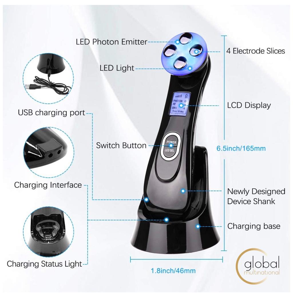 Electroporador para Mesoterapia -  Incluye Gel Conductor SYNERGY Collagen Gel