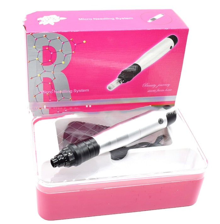 Micro Needle Pen Recargable - Frecuencia 6500-8500- Incluye 10 Cartridges de 36 Micro Agujas