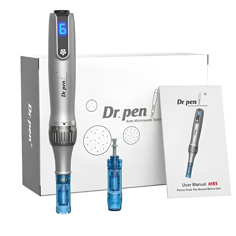 Dr. Pen M8S – Dermapen Profesional de Microneedling | 6 Velocidades y Profundidad Ajustable