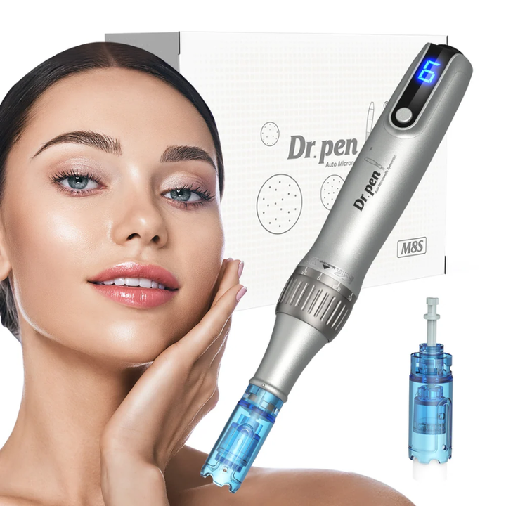 Dr. Pen M8S – Dermapen Profesional de Microneedling | 6 Velocidades y Profundidad Ajustable