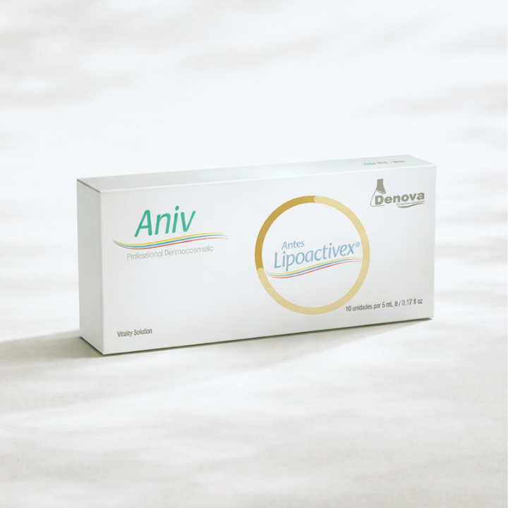 ANIV antes (LipoActivex) Reductor Corporal - Alcachofa, L-Carnitina, Silicio Orgánico, Fosfatidilcolina - 10Amp x 5 ml