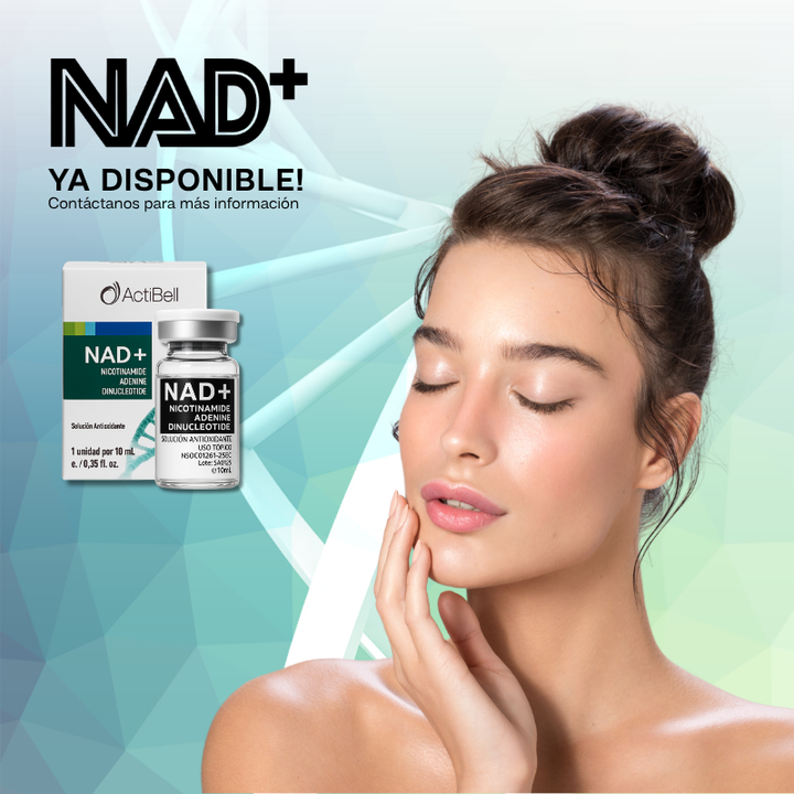 NAD+ Solución Antioxidante Revitalizante | Energía Celular, Glow y Luminosidad Cutánea