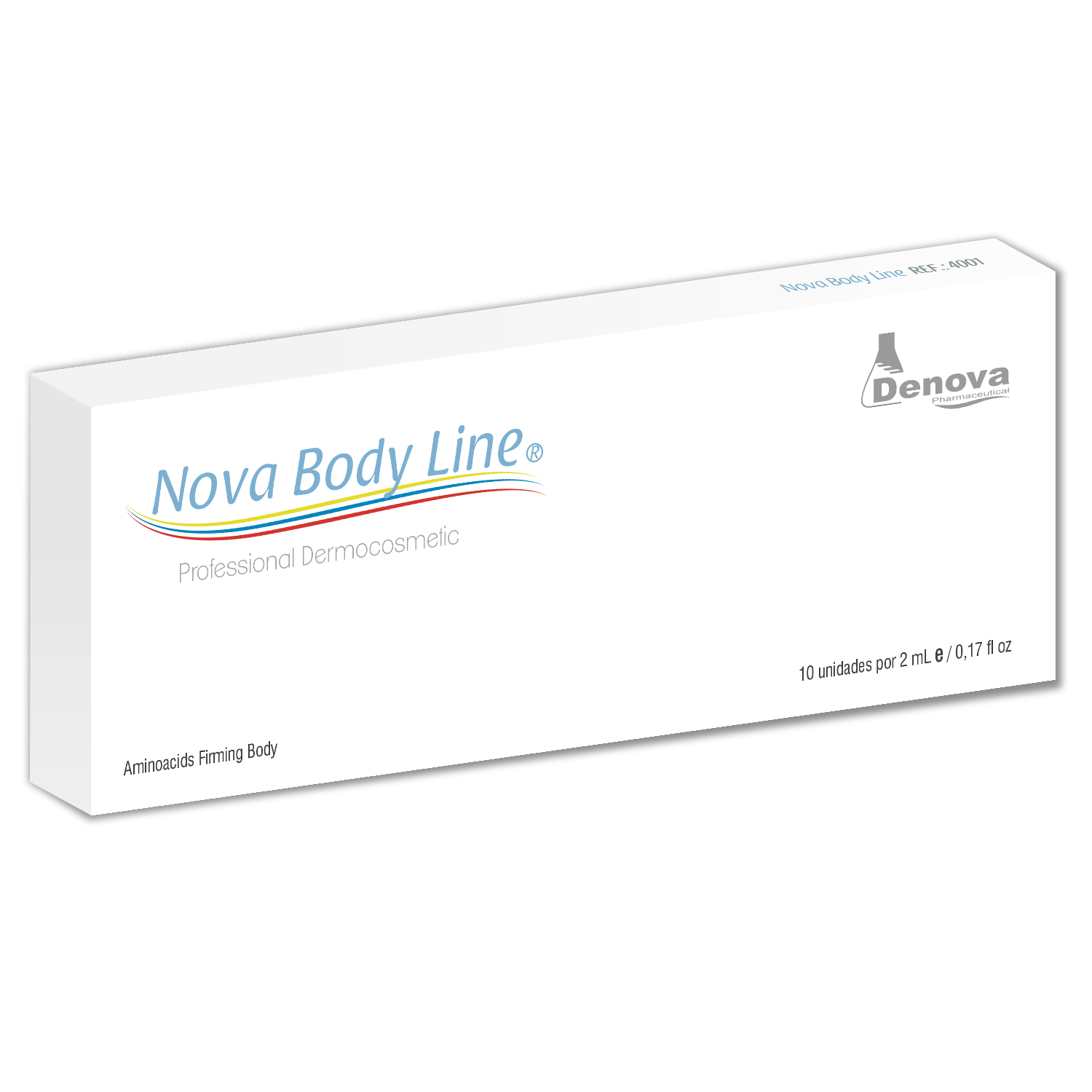 NOVA Body Line By Denova - Aminoácidos, Carnitina, Rutina y Melatonina - 10Amp x 5ml