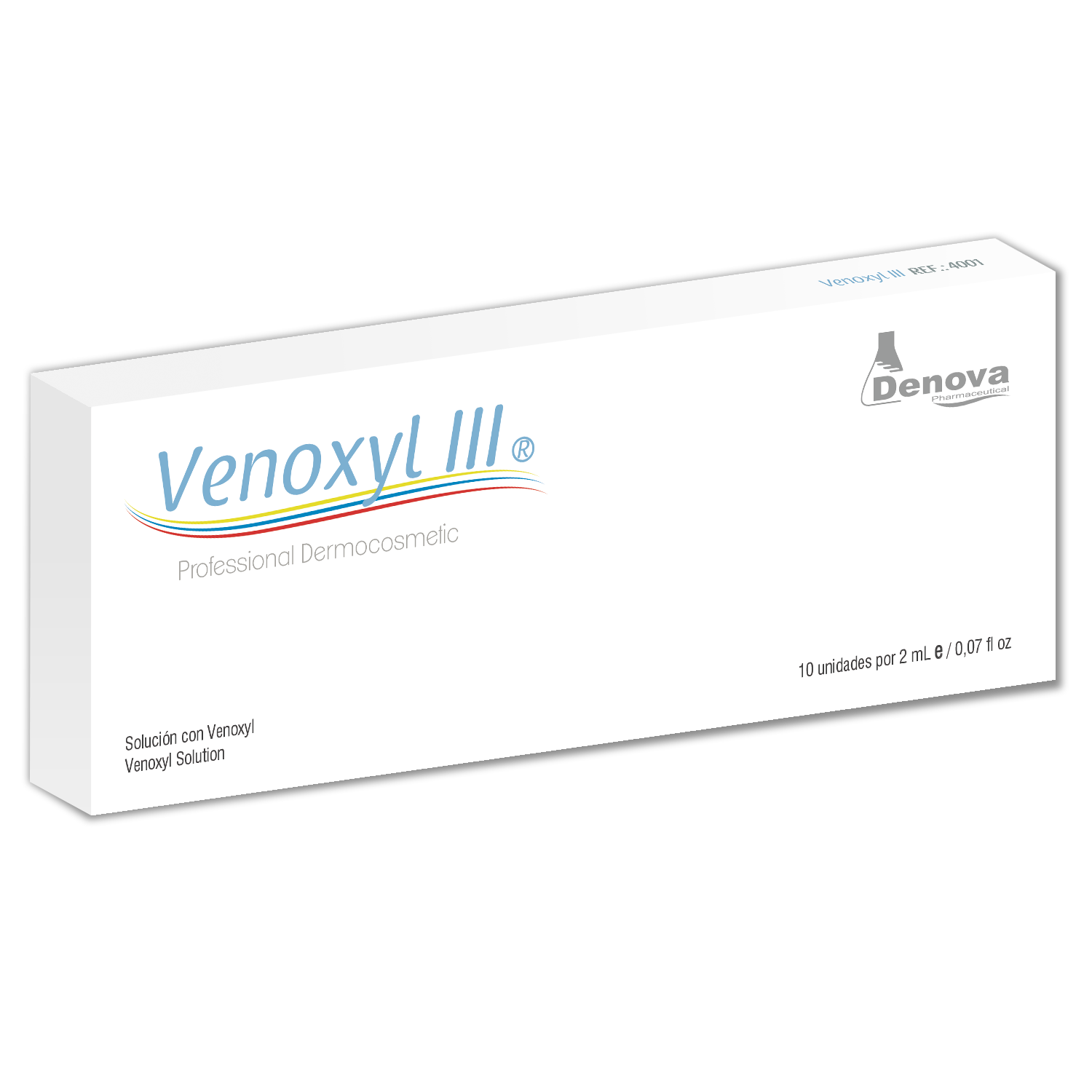 Venoxyl III Ampollas by Denova para el Cuidado de las piernas - Varices, Flebitis - 10Amp x 2ml