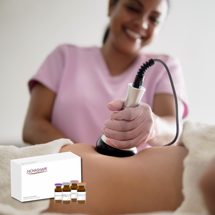 Novashape Kit Reafirmante de Glúteos by Denova – 6 Viales x 10 ml