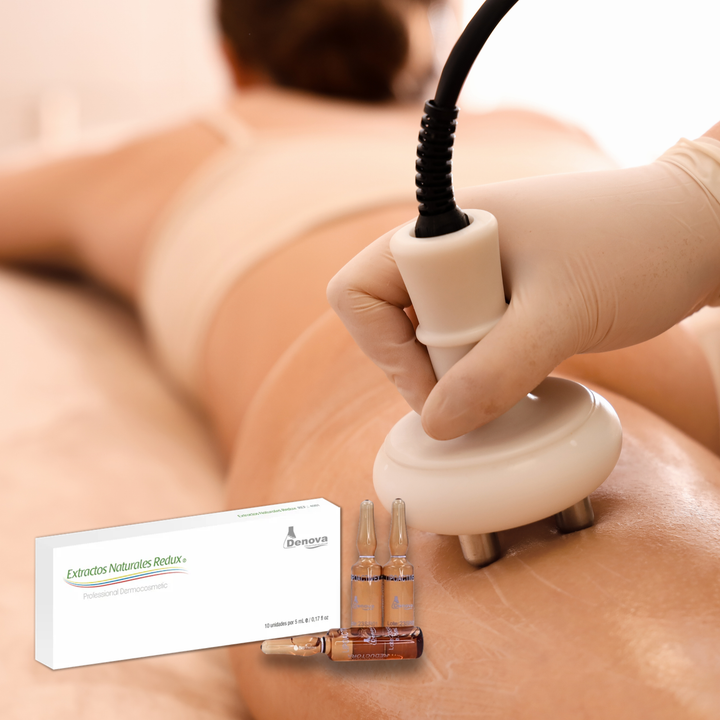 Extractos Naturales Redux By Denova. Ampollas Quema Grasa Corporal - Anticelulitis - 10Amp x 5 ml
