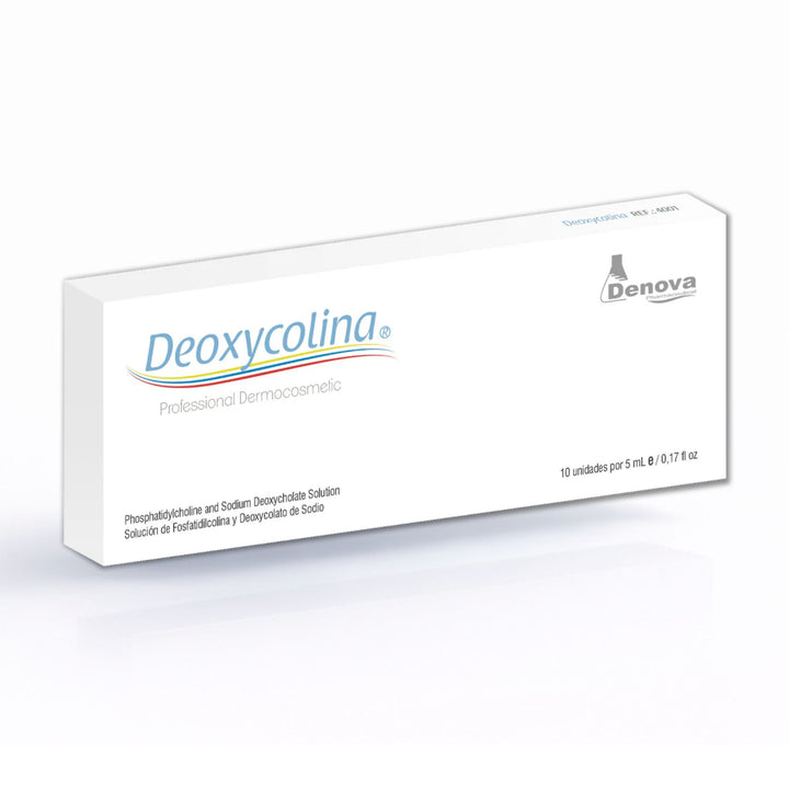 Deoxycolina (Solución de Fosfatidilcolina) By Denova  - Quemador de grasa localizada - 10Amp x 5ml