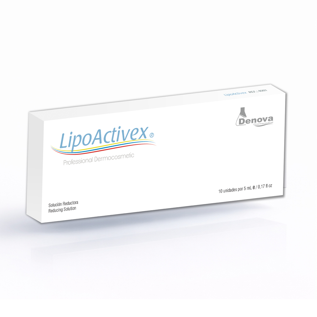 ANIV antes (LipoActivex) Reductor Corporal - Alcachofa, L-Carnitina, Silicio Orgánico, Fosfatidilcolina - 10Amp x 5 ml