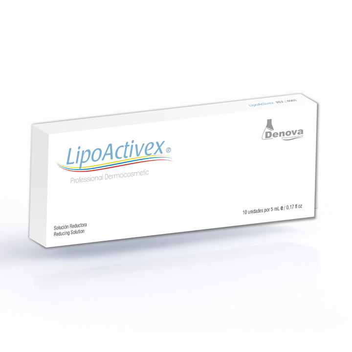 ANIV antes (LipoActivex) Reductor Corporal - Alcachofa, L-Carnitina, Silicio Orgánico, Fosfatidilcolina - 10Amp x 5 ml