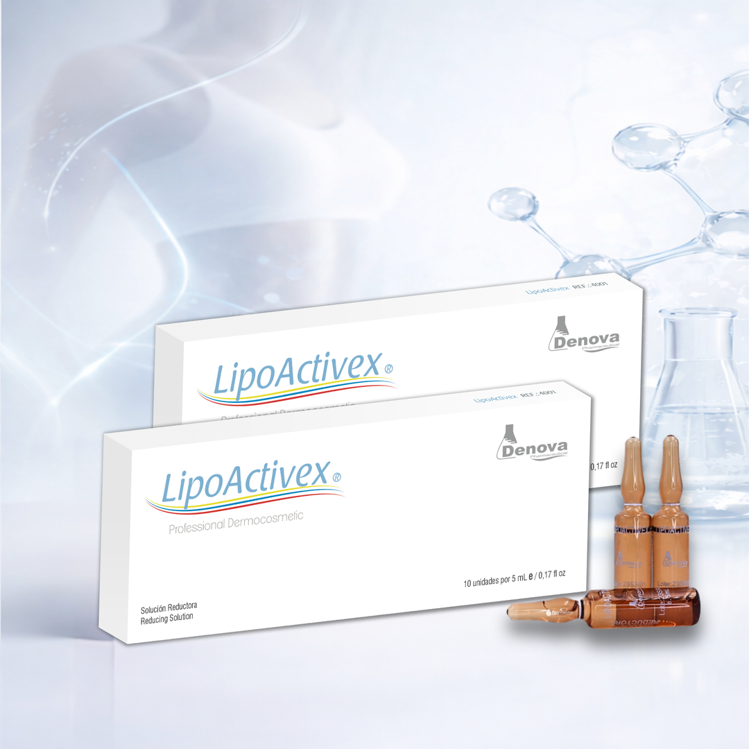 ANIV antes (LipoActivex) Reductor Corporal - Alcachofa, L-Carnitina, Silicio Orgánico, Fosfatidilcolina - 10Amp x 5 ml