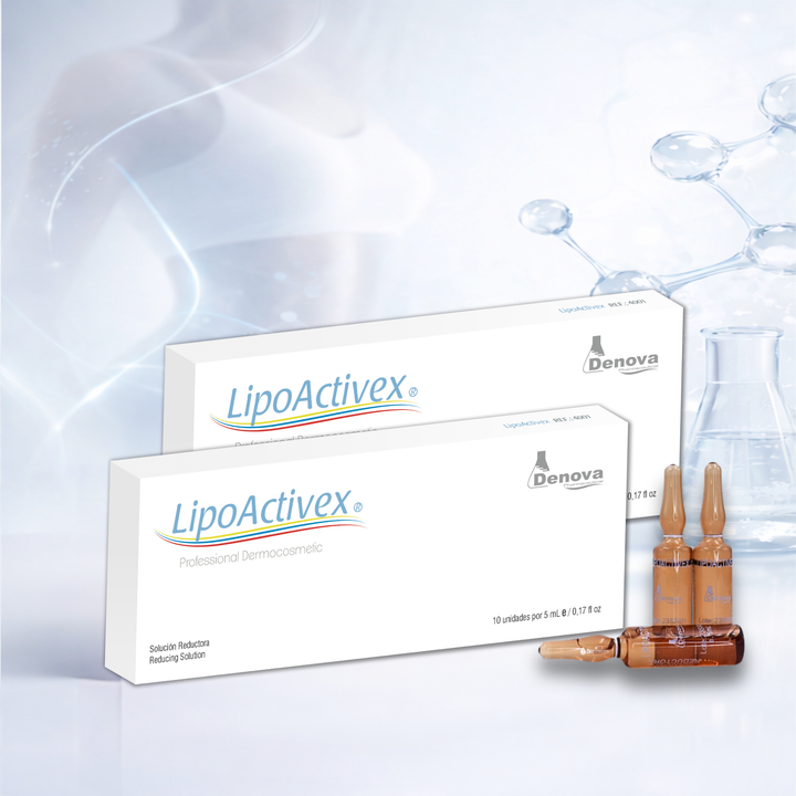 ANIV antes (LipoActivex) Reductor Corporal - Alcachofa, L-Carnitina, Silicio Orgánico, Fosfatidilcolina - 10Amp x 5 ml
