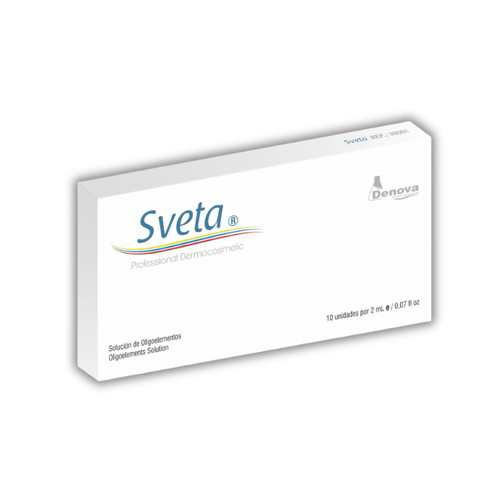 SVETA antes Oligoreduction - Complejo Regulador de Peso de Oligoelementos y Ácido Tióctico - 10Amp x 2ml