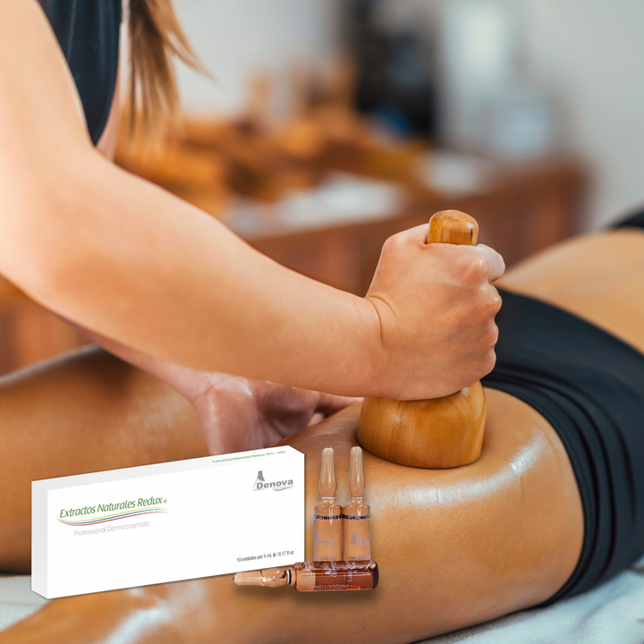 Extractos Naturales Redux By Denova. Ampollas Quema Grasa Corporal - Anticelulitis - 10Amp x 5 ml