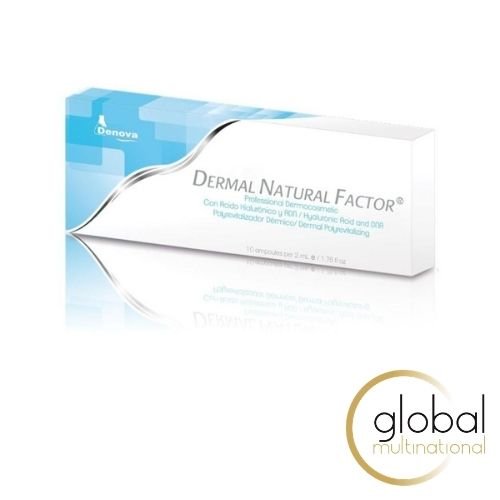 Dermal Natural Factor By Denova- Hidratante facial - Ampollas reparadoras - 10Amp x 2ml