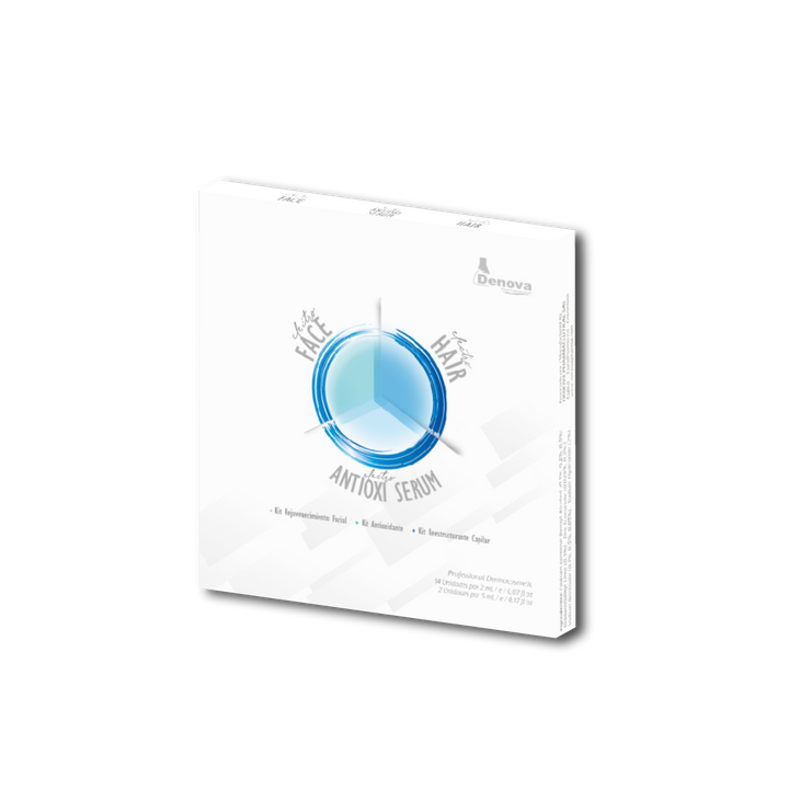 Kit Electro Face 3 - Kit Rejuvenecimiento - Kit Antioxidante y Kit Restructurante Capilar - 16 Und