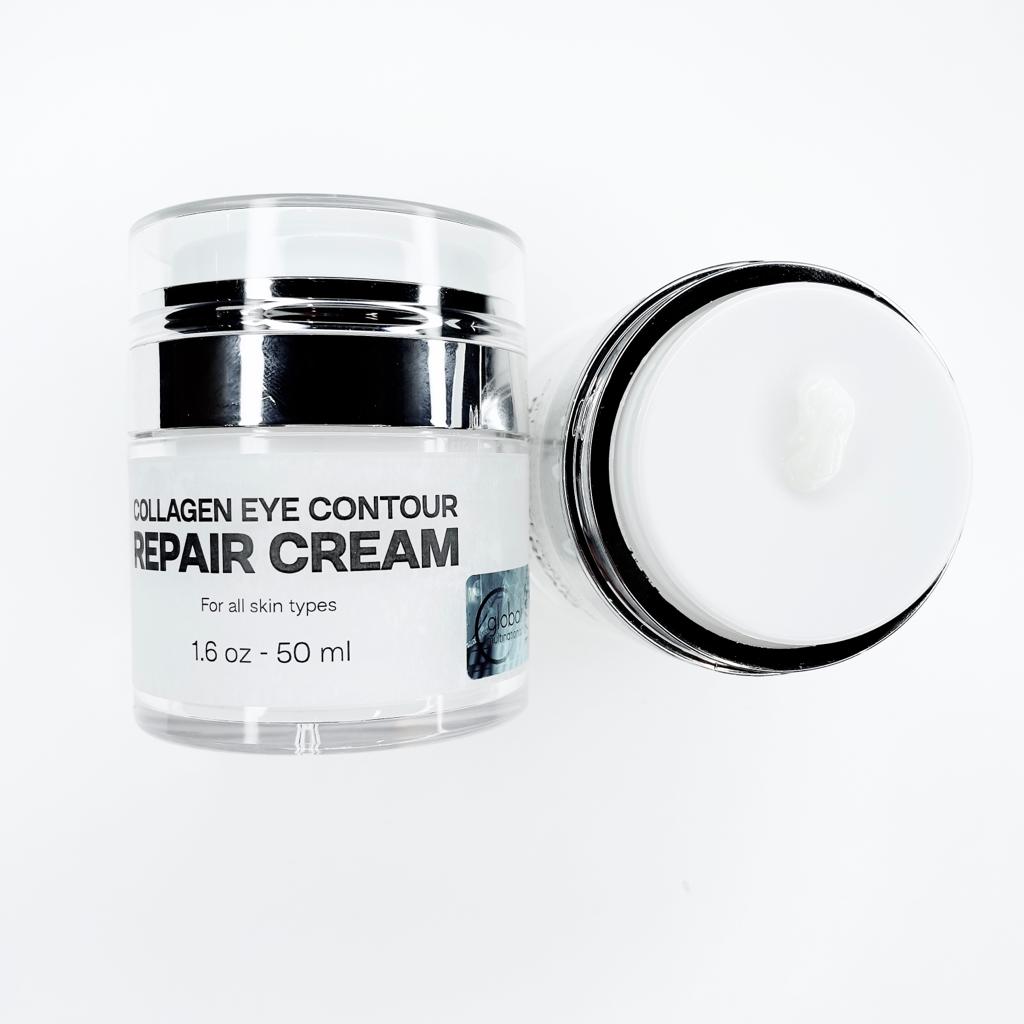 Crema Reparadora de Colágeno para Contorno de Ojos 1.6 oz - Parabeno Free y Sulfato Free