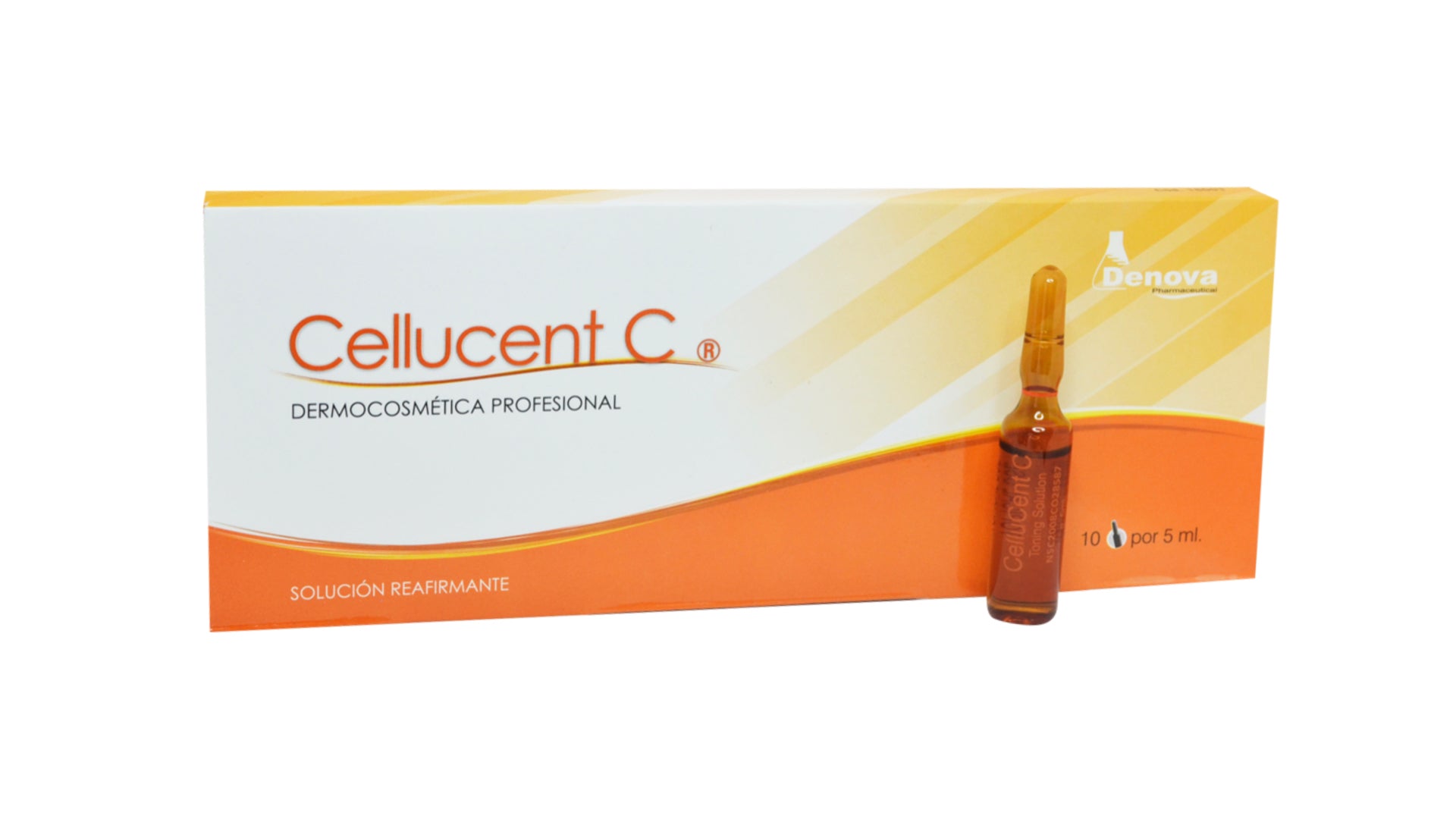 CELLUCENT C by Denova - Cellulite reduction - 10amp x 5ml
