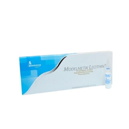 (EMULMETIK) Modelmetik Lecithin By Denova - Moldeamiento corporal y Tratamiento reductor de grasa - 10Amp x 5ml