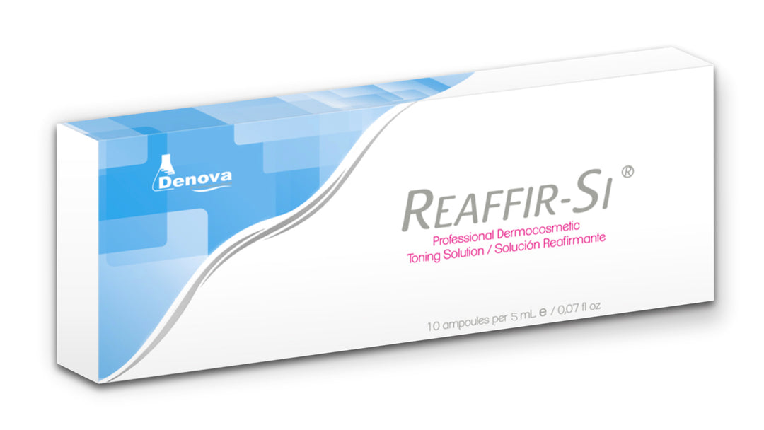 REAFFIR-SI By Denova - Silicio Orgánico - Reafirmante - Estrías - Celulitis - 10Amp x 5ml