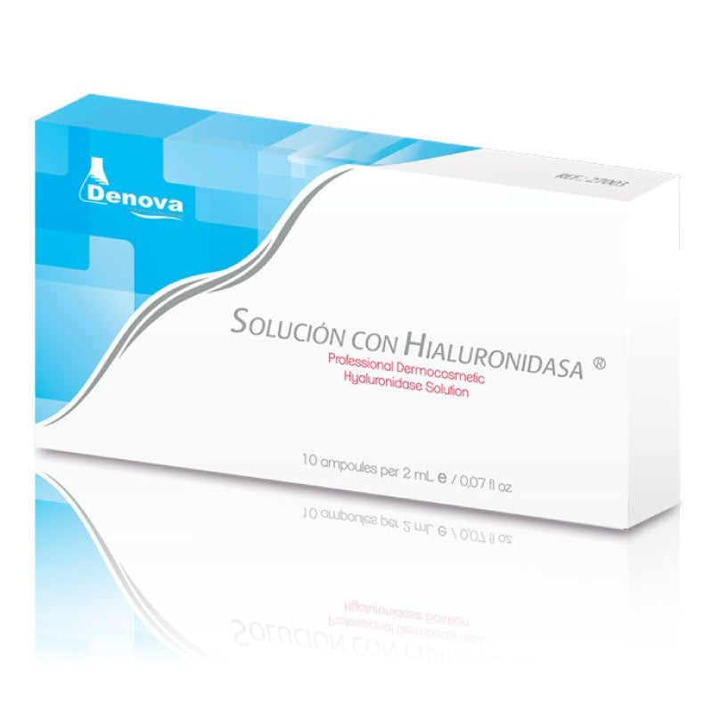 Solución con Hialuronidasa By Denova - Curación de cicatrices - 10Amp x 2ml